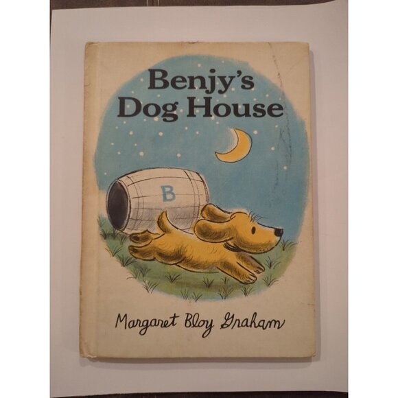 1973 BENJY'S DOG HOUSE, MARGARET BLOY GRAHAM, WEEKLY READER BK CLUB, 1ST ED HB - Picture 1 of 10